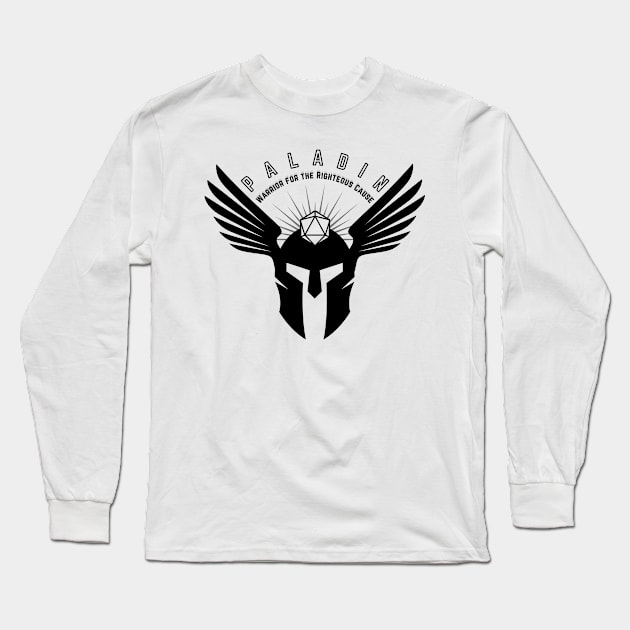 Paladin Light Long Sleeve T-Shirt by DTwntyDesigns